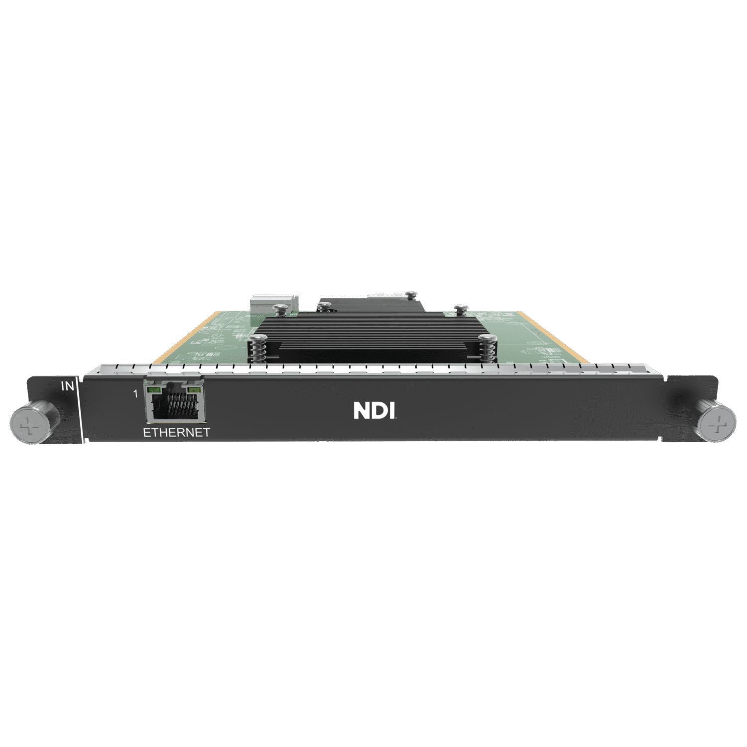 Tarjeta de entrada 1x NDI de la serie H (Una entrada Gigabit Ethernet RJ45) 101579