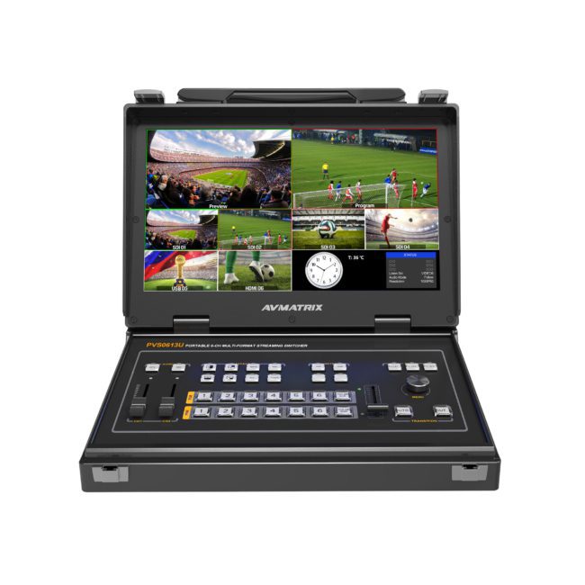 PVS0613U – Portable 6CH Streaming Switcher - Imagen 2