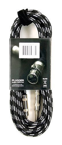 Câble Tweed Jack Mâle Mono - Jack Mâle Mono 3m Easy - Plugger - Imagen 3