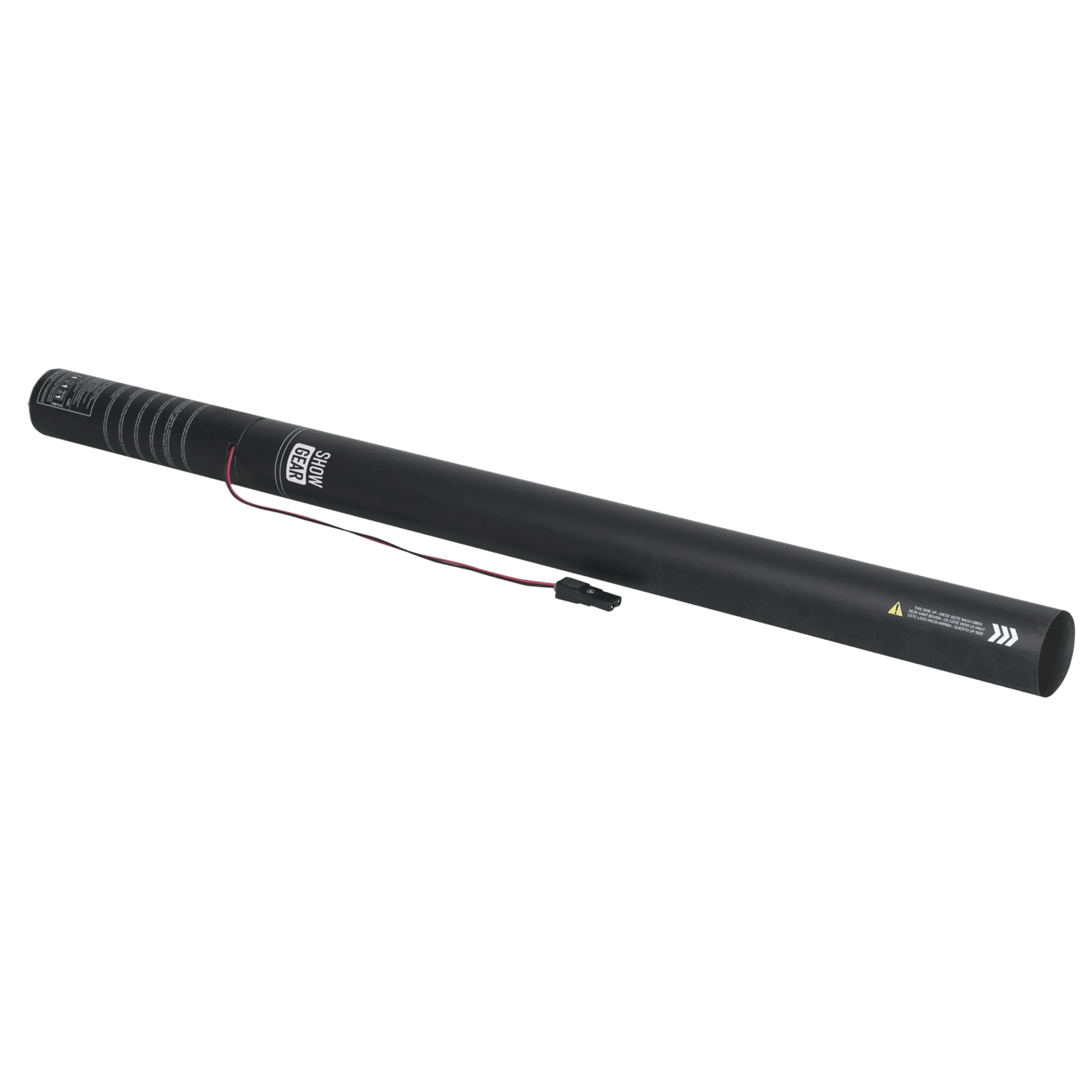 Cañón de Confeti Eléctrico Pro (80 cm, rojo/amarillo/verde, ignífugo y biodegradable) 62070RGG