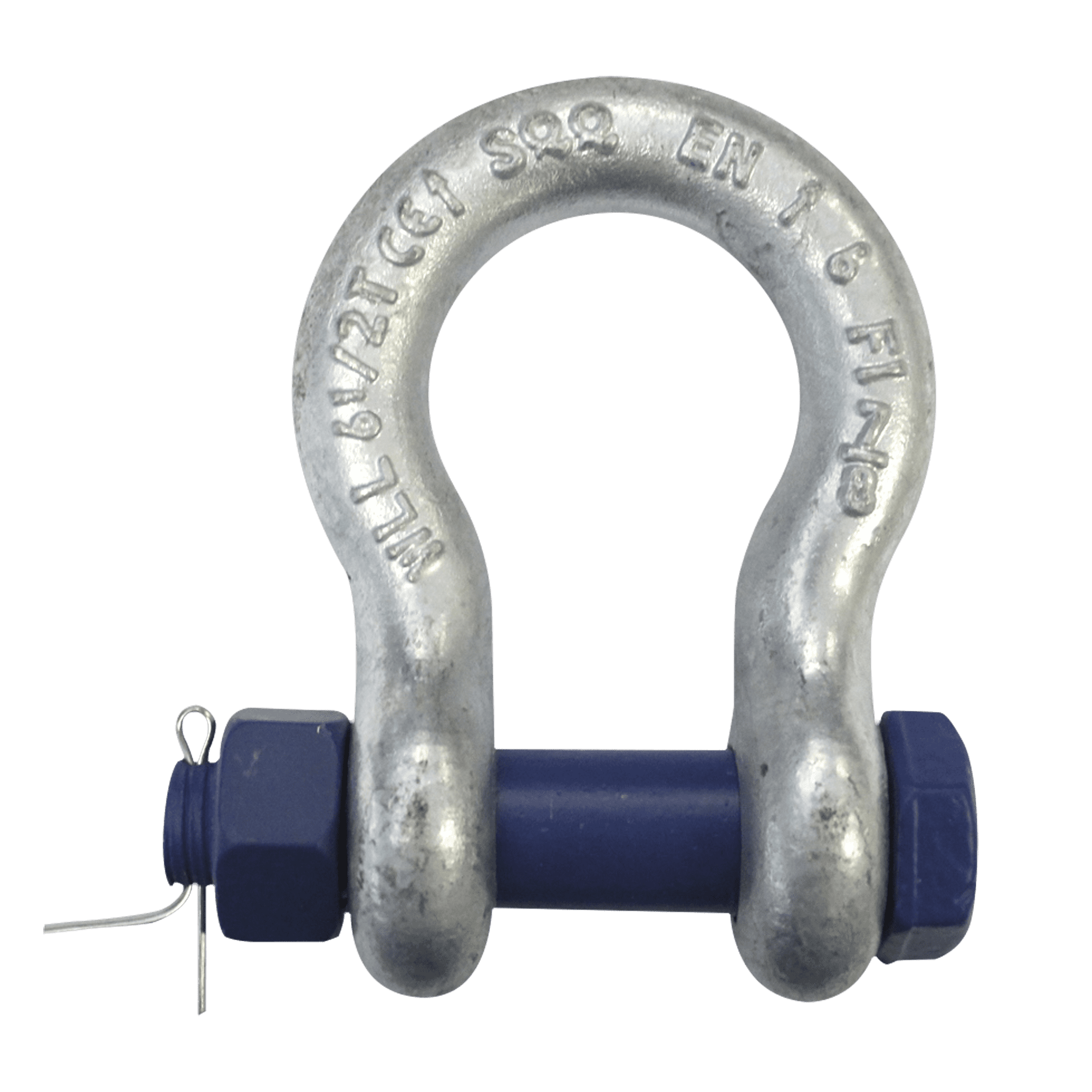 Chain Shackle, Nut – Bolt (Perno de resalto WLL 6.5 T, negro) 70426