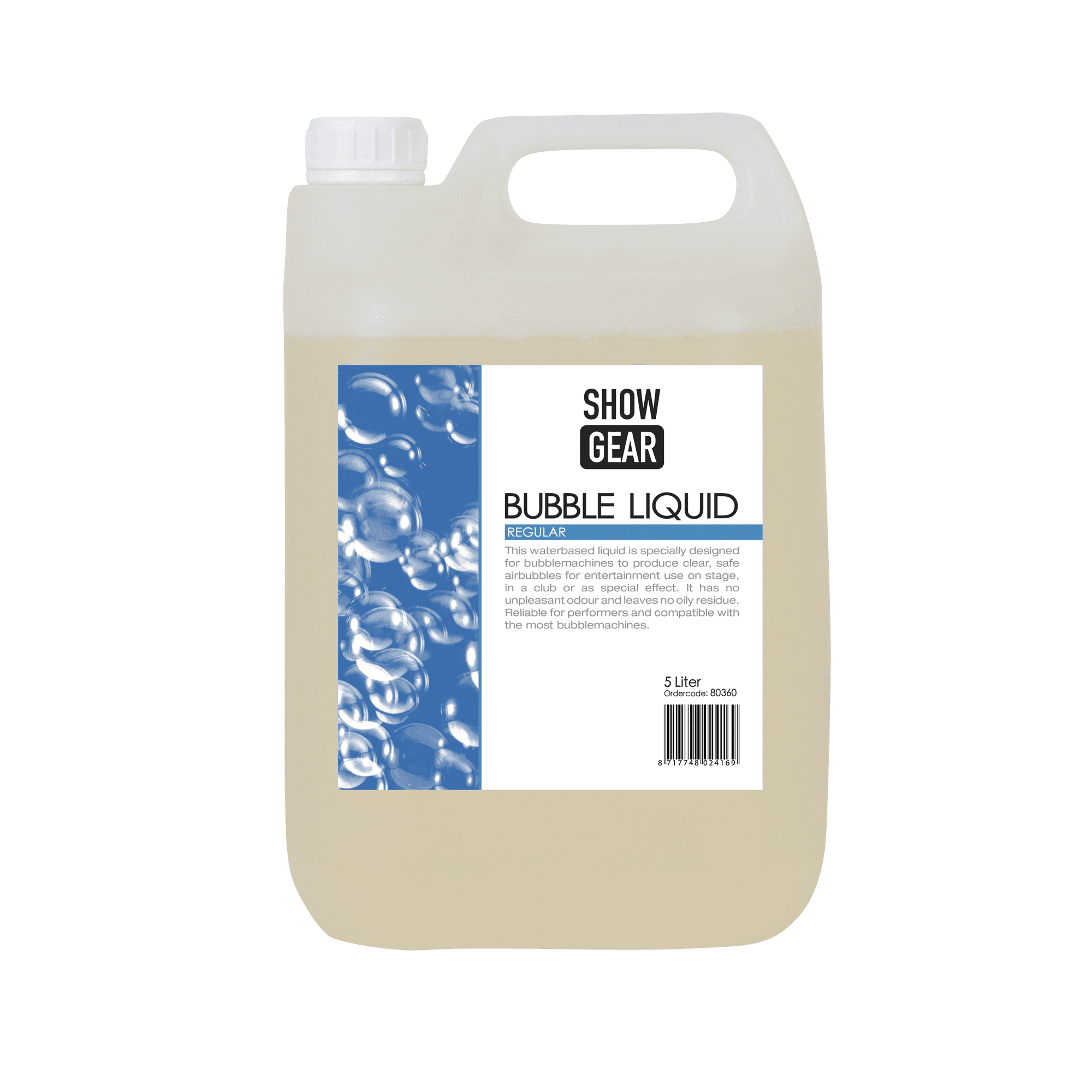 Bubble Liquid (5 litros – listo para usar) 80360