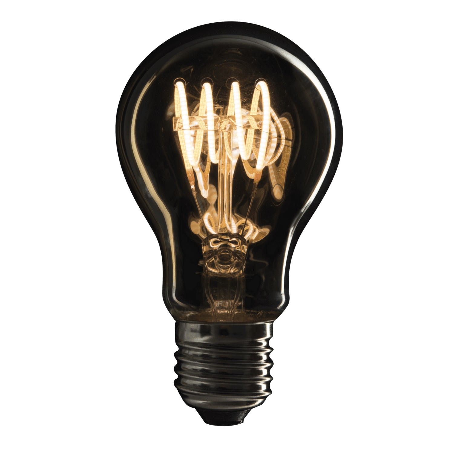 LED Filament Bulb E27 (4W – regulable – cubierta de cristal dorado) 83260