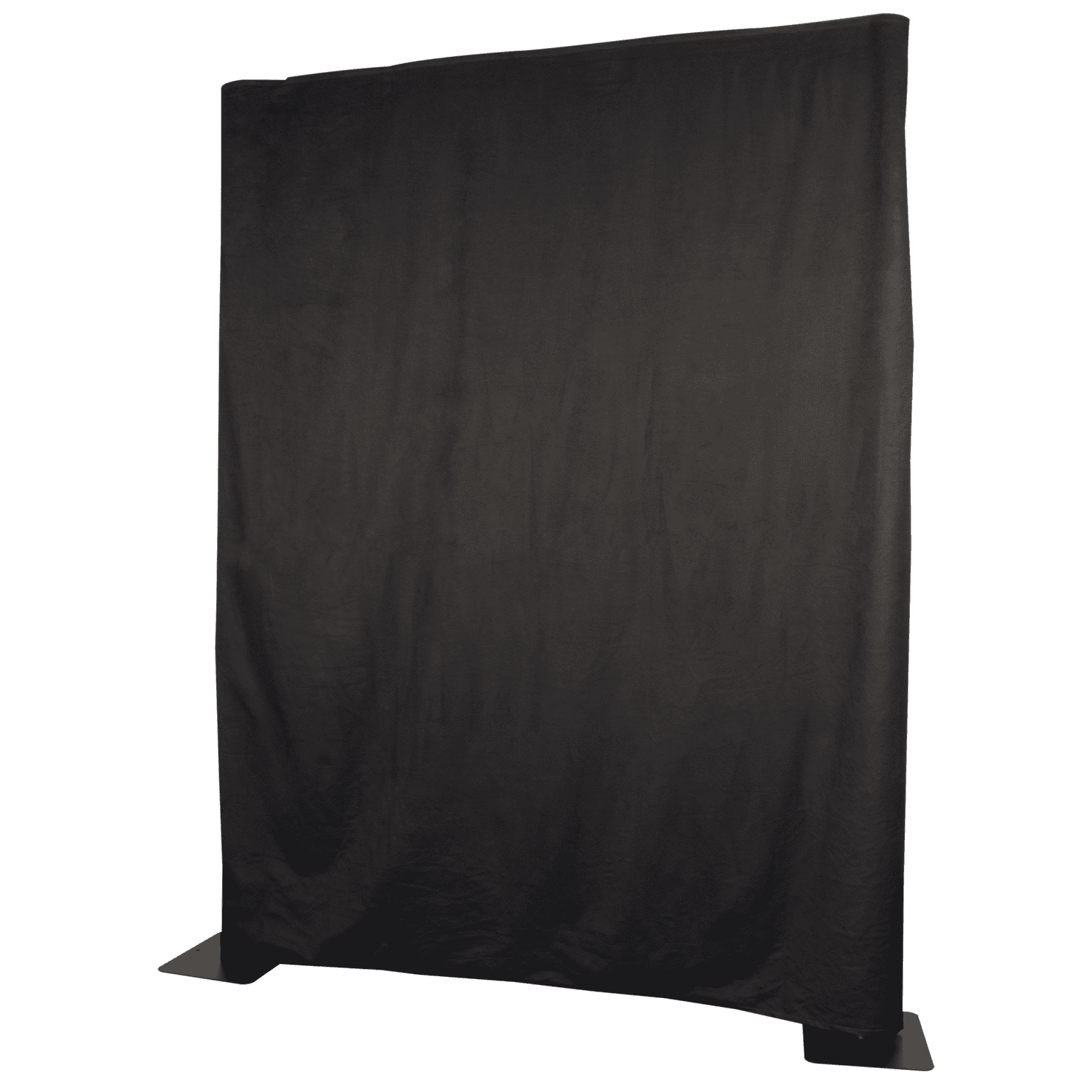 Telón P&D Molton 300 g/m² (De color negro – 330 x 400 cm (anchura x altura) – sin plisar) 89894