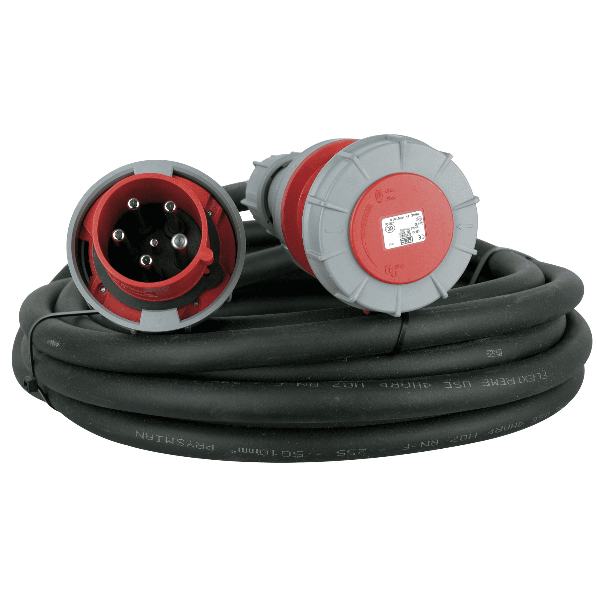Extension Cable – 3x 63 A/380 V 5x 10 mm² (25 m/5 x 10 mm2) 90542