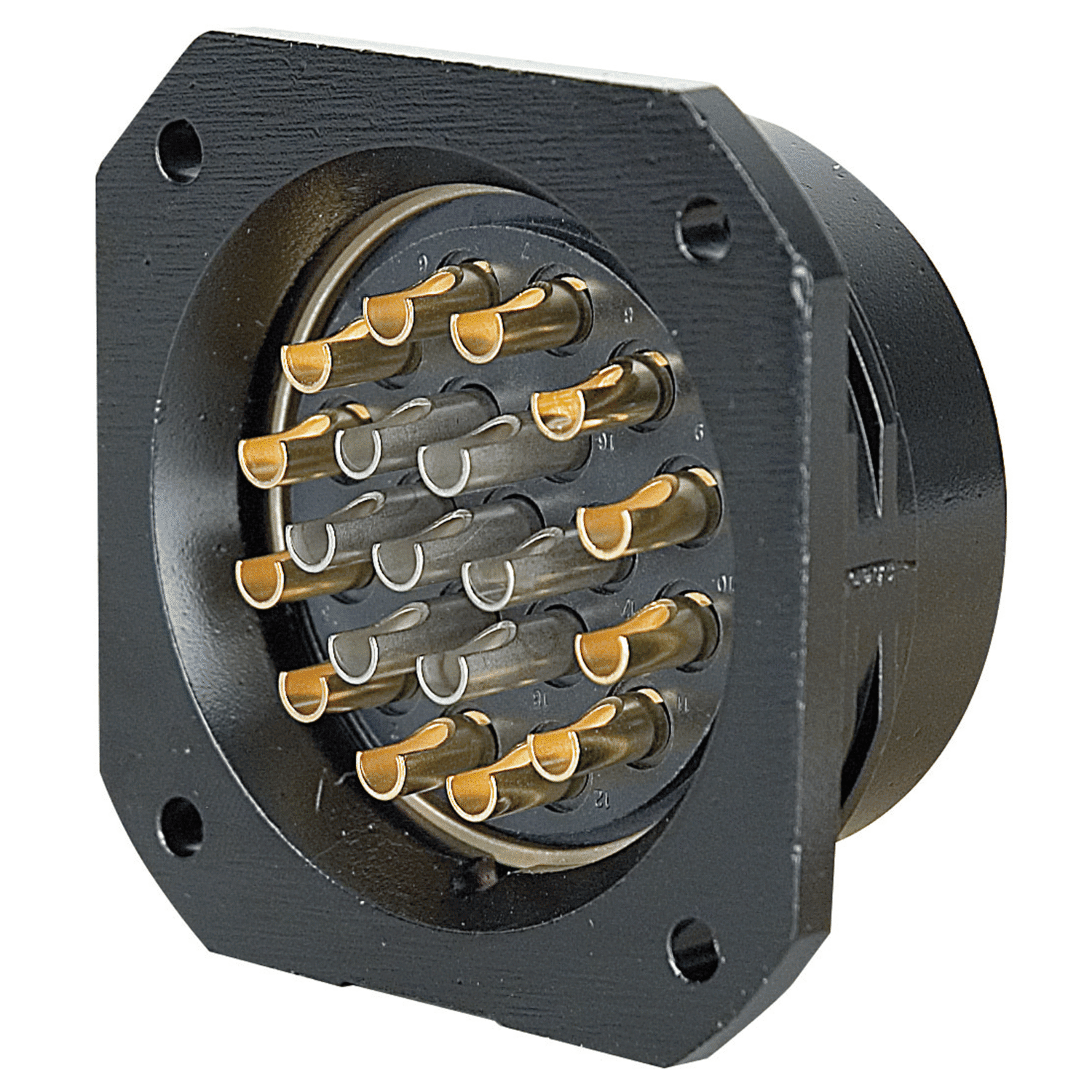 Socapex 19-pin female Chassis Connector
90782
