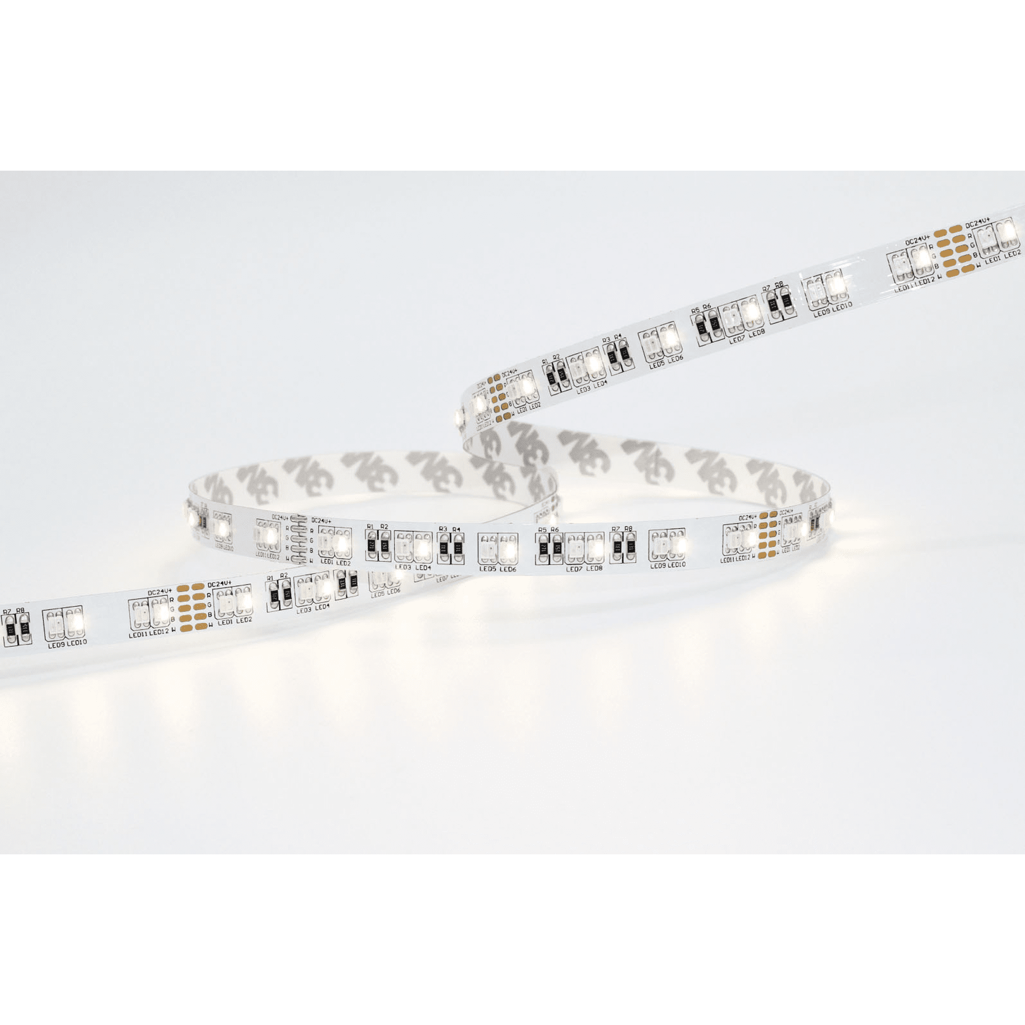 Havana Ribbon 3527 – 120 – RGBW (RGB+2700 K – CRI de 80 – 850 lm/m – 120 LEDs/m – 19,2 W/m – 24 V) A0852711