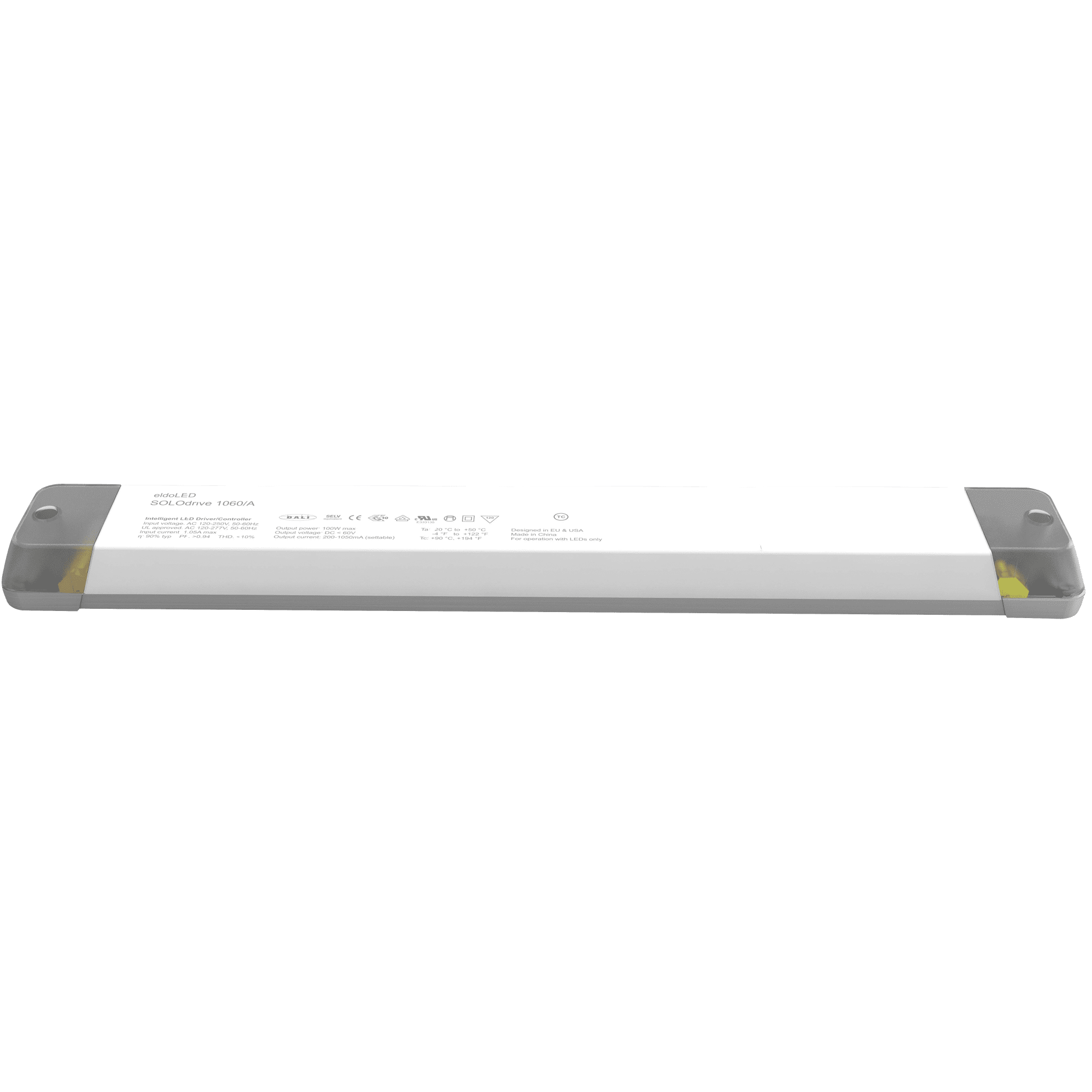 SOLOdrive AC 100 W con corriente constante (eldoLED SL1060/A – DALI – Un lastre – Cuatro salidas) A9950061