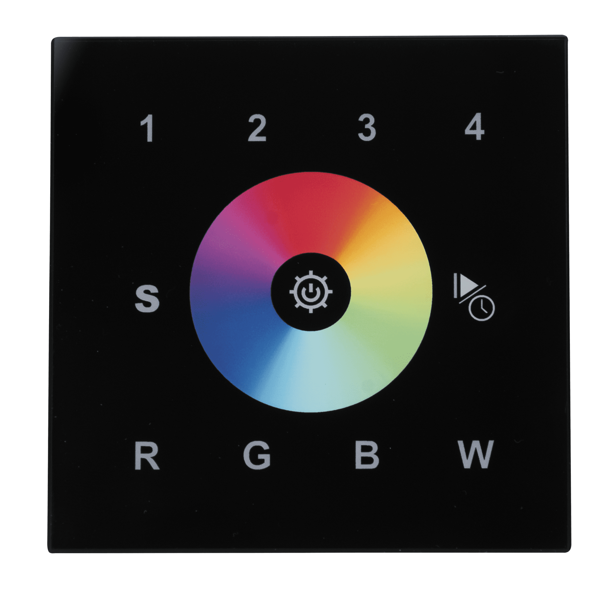 Play-XV Wall Panel RGBW Wi-Fi-DMX (Negro 4 zonas) A9990366