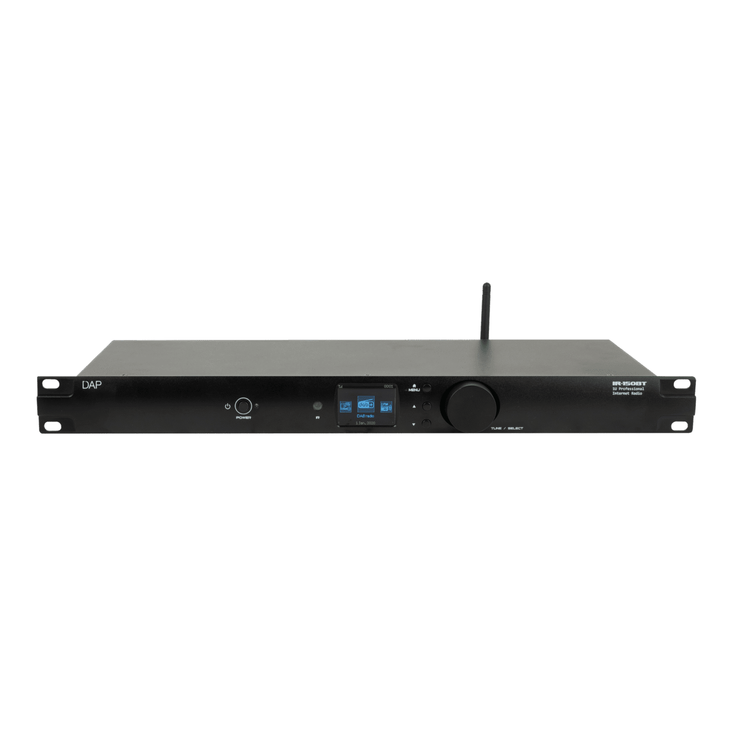 Reproductor de medios IR-150BT (1HE Radio por Internet con Wi-Fi, DAB+ y audio inalámbrico (conexión Bluetooth)) D1247