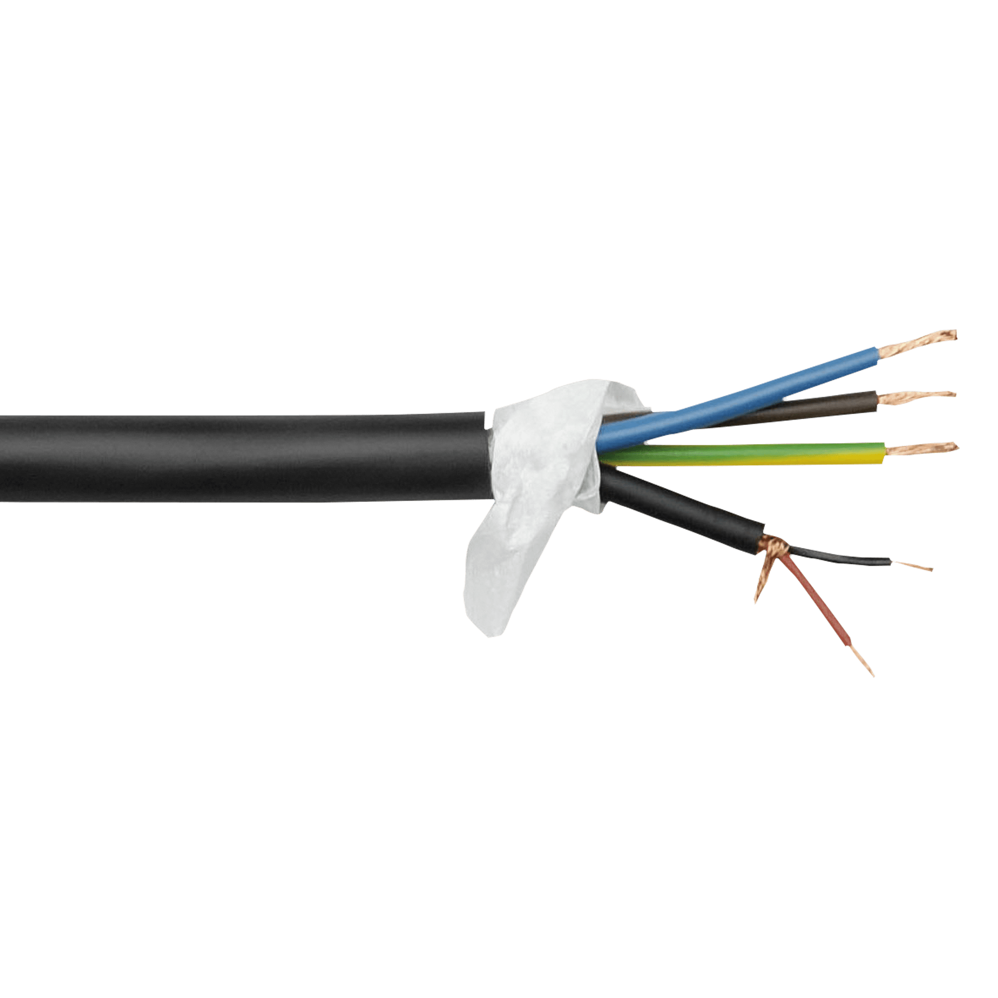 PSC-211 (Cable de alimentación de corriente/señal – precio por metro – camisa negra) D9482B