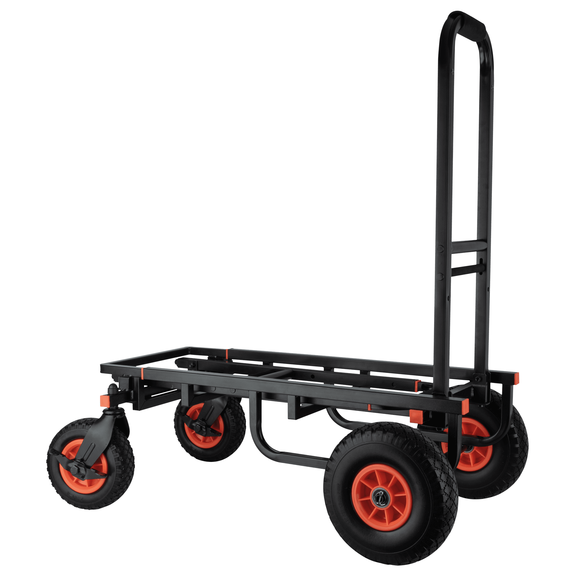 Carro multiusos plegable (Dos ruedas giratorias con freno) E706001
