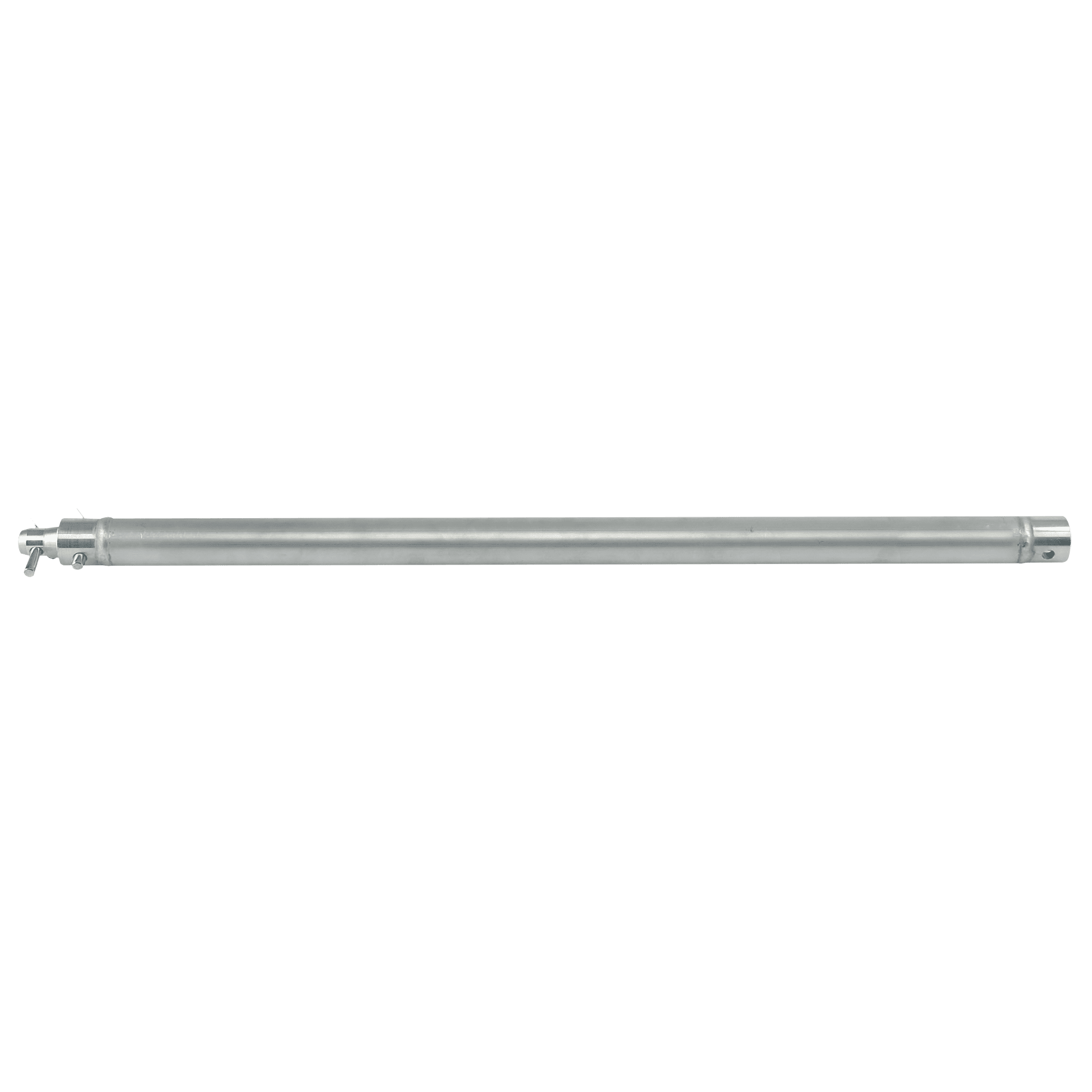F Truss – Single Tube 50 mm (Tube F 2000 – incl. 1x female receiver – 200 cm – silver) FP50200