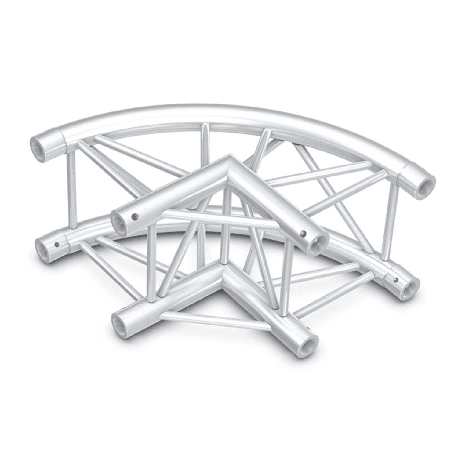 Pro-30 Square F-Truss – Circle Corner (QCF21-KRS – 90° corner) FQ30003C