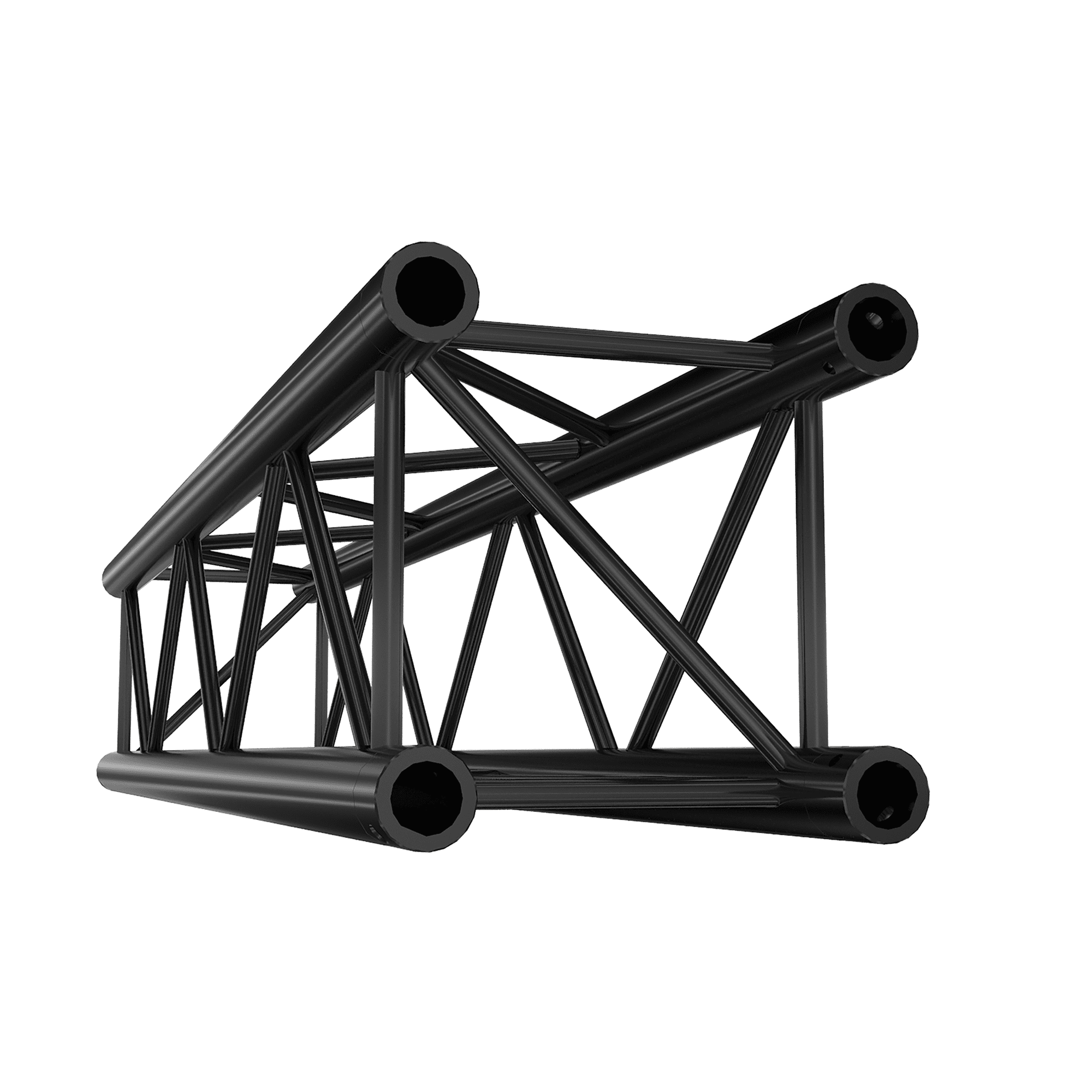 Pro-30 Square F Truss – Straight – Heavy Duty (QTVF2500 – 2500 mm – heavy duty – black – F) FQ30250HDB