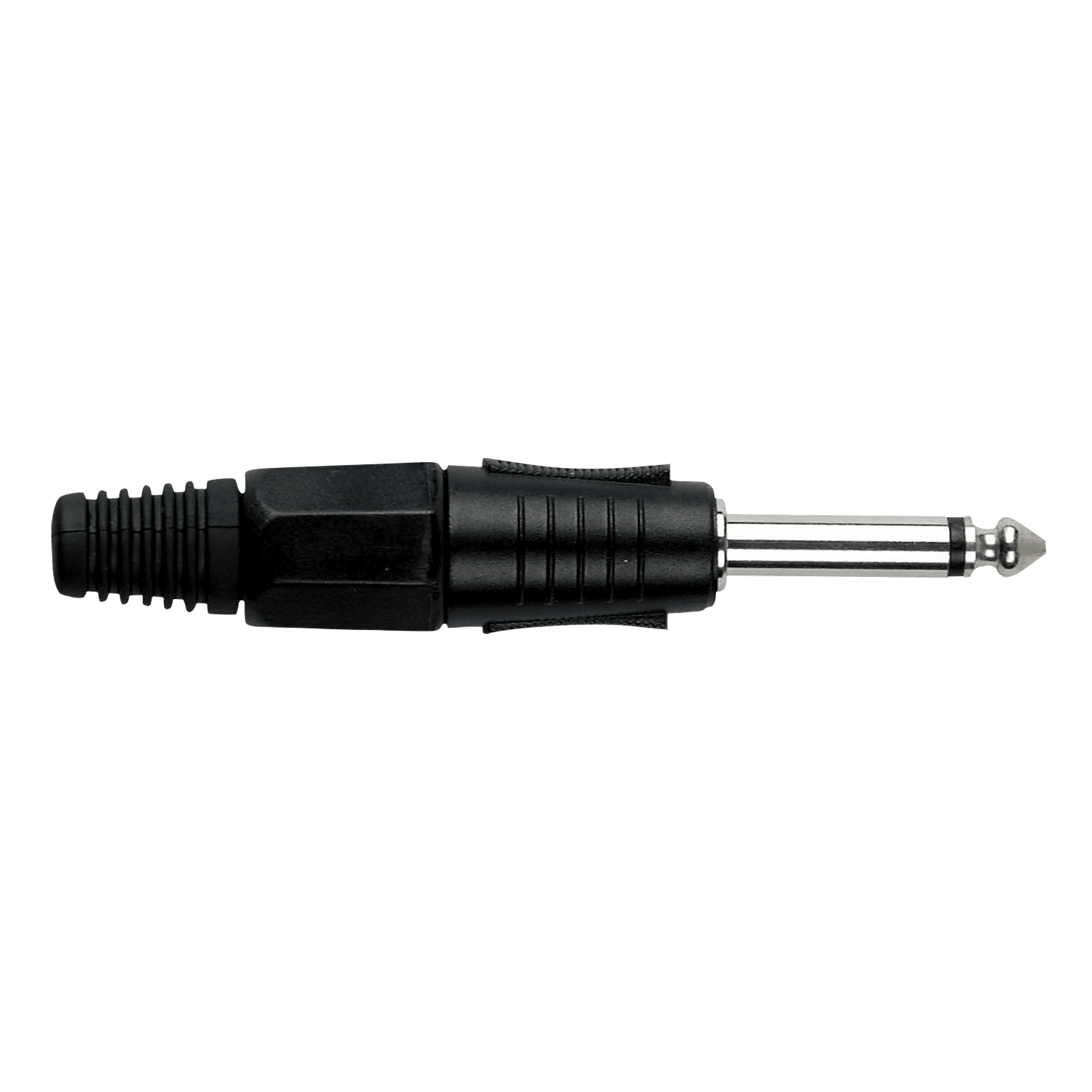 6.3 mm Jack Plug Mono Black housing (Cápsula negra) JMK102BB