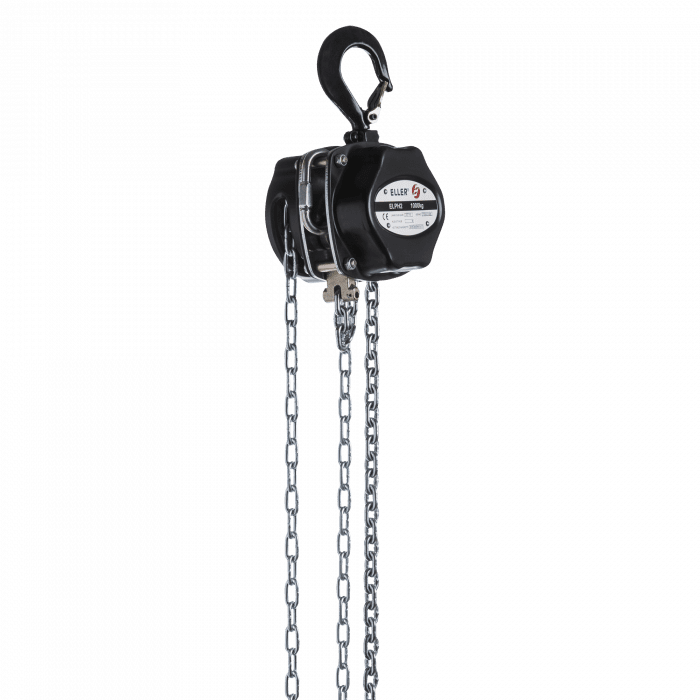 Polipasto de cadena manual de 250 kg PH2 (Altura de elevación: 8 m – Sin protección contra sobrecargas) 70224