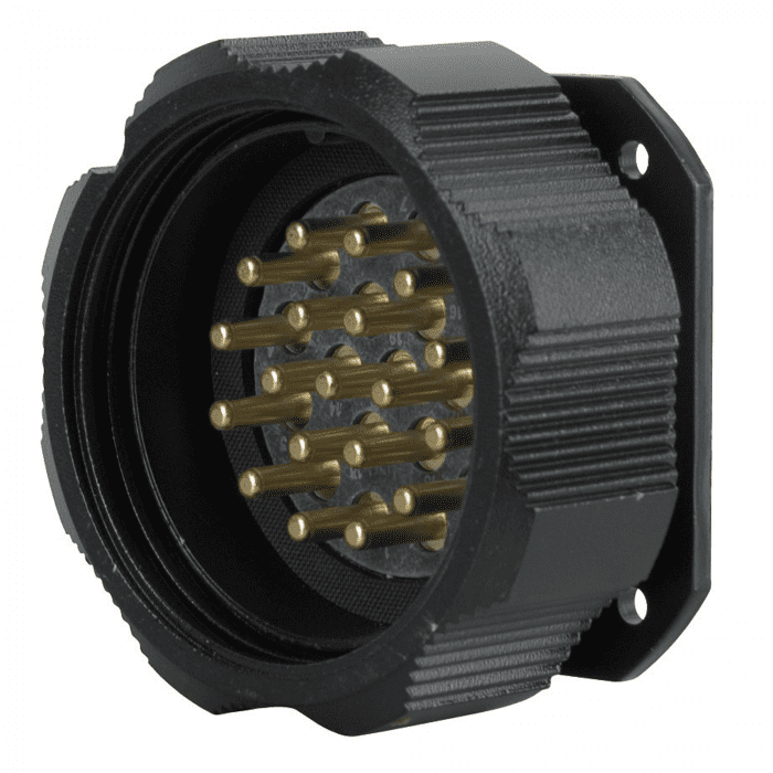 Socapex 19-pin male Chassis Connector
90783