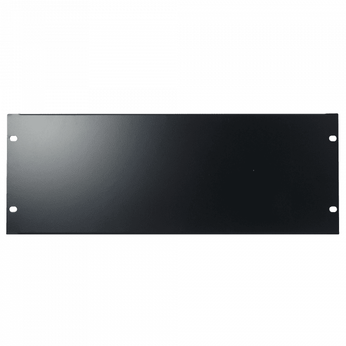 19 inch Blind Panel Black (4U) D7804