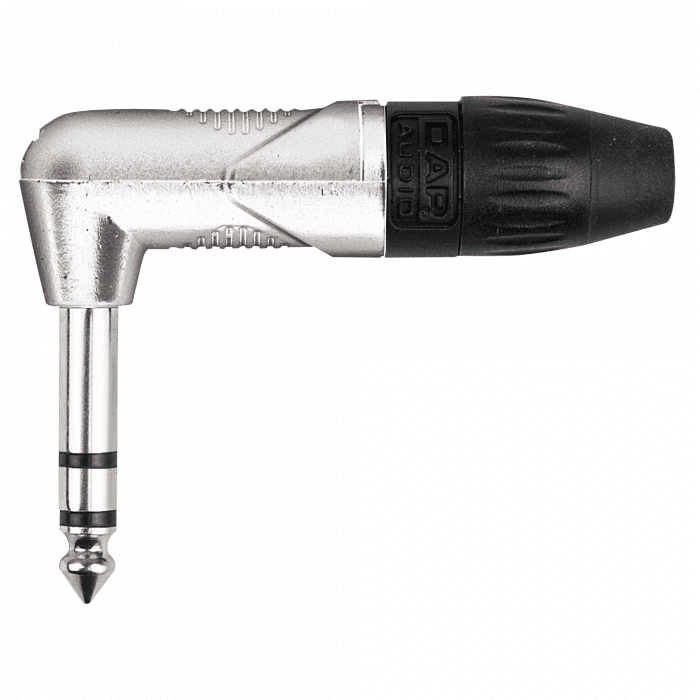 6.3 mm Right-angle Jack X-type Stereo (Carcasa de níquel) JMX203NB