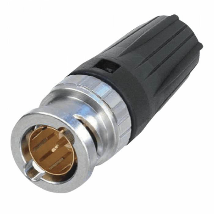 Conector BNC HD – macho (HD – para engarce hexagonal de 7,36 mm) NBNC75BTU11