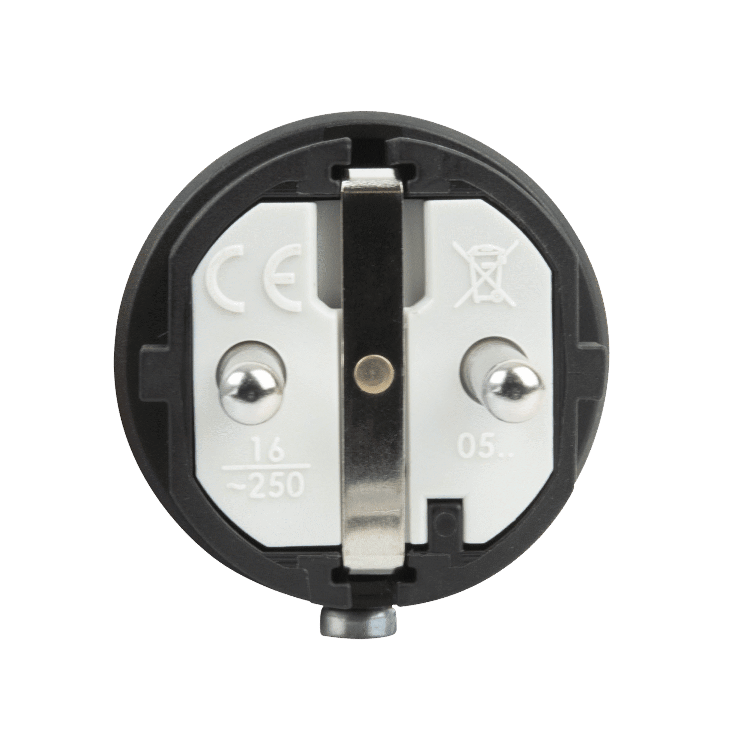 Rubber Schuko Connector Male PCE - IP44 (PCE - IP44) 91300 - Imagen 2