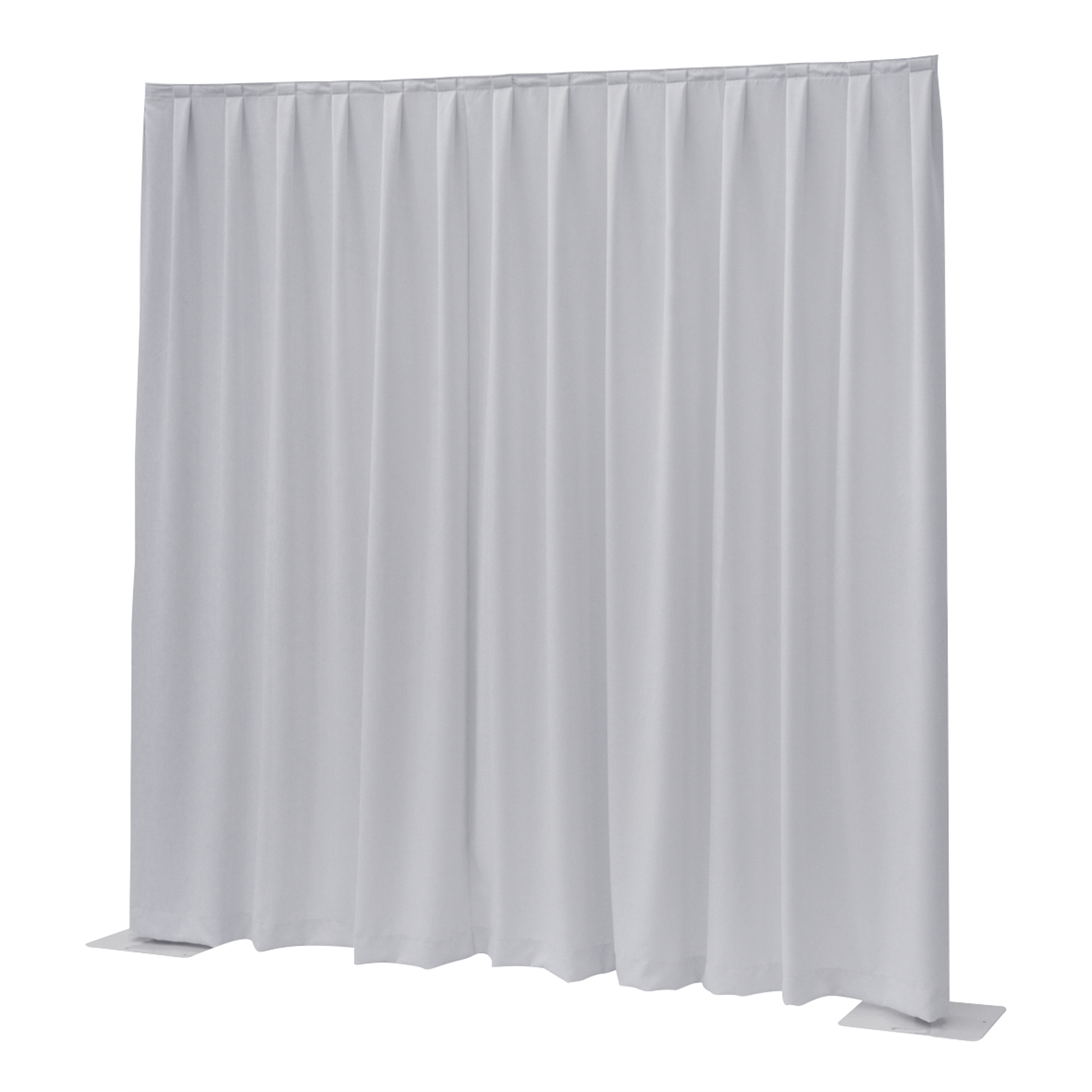 P&D Curtain Napoli Velvet (Blanco – 11′ x 10′ (ancho x alto) – plisado) 97215