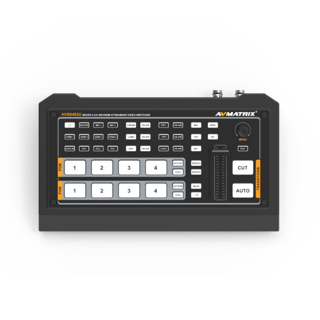 HVS0403U – Micro 4 Channel SDI&HDMI Video Switcher - Imagen 2