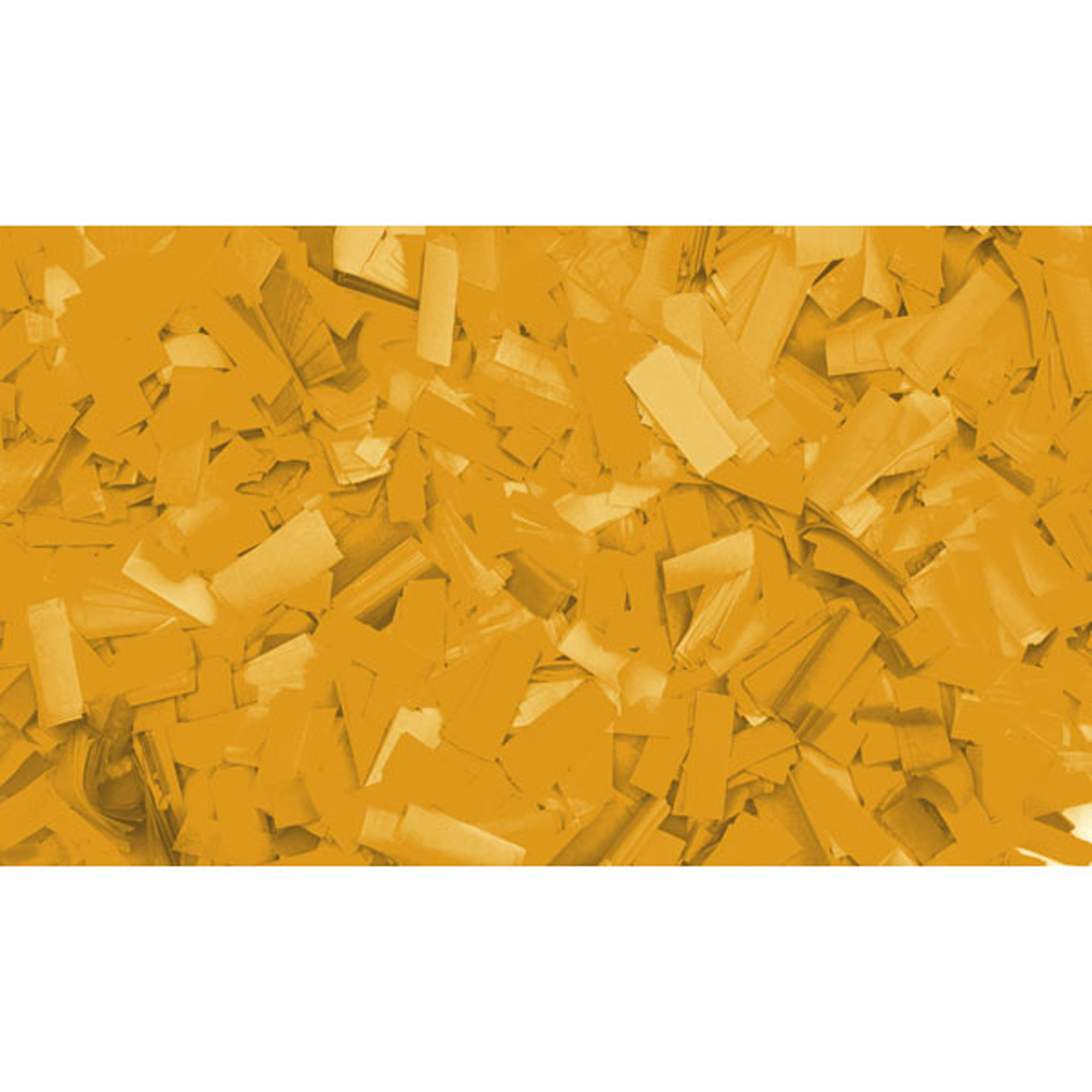 Confeti Neon – Rectangular (Naranja fluorescente, 55 x 17 mm, 1 kg, ignífugo) 60910FO