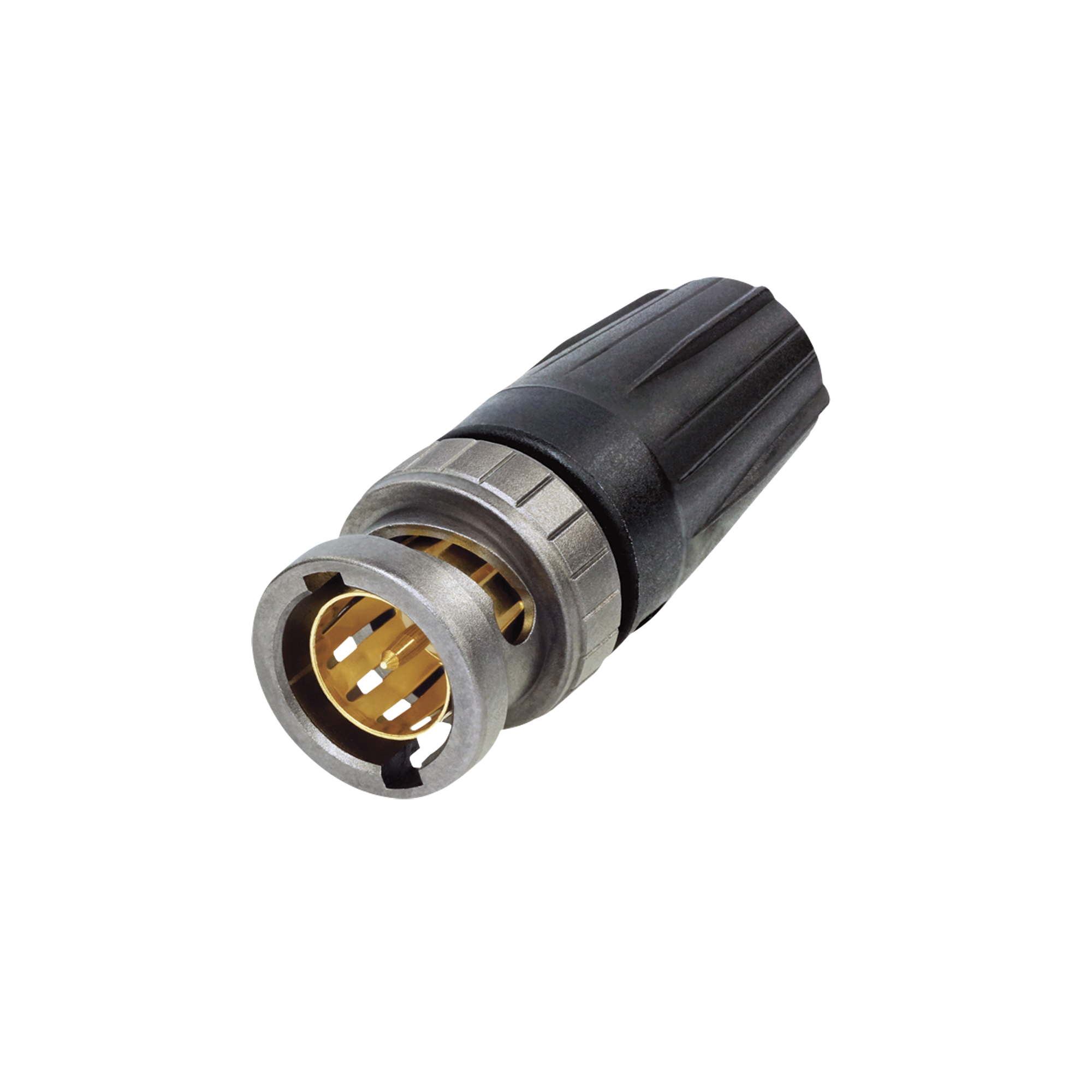 Conector BNC UHD – macho (UHD – para engarce hexagonal de 8,23 mm) NBNC75BZV14X