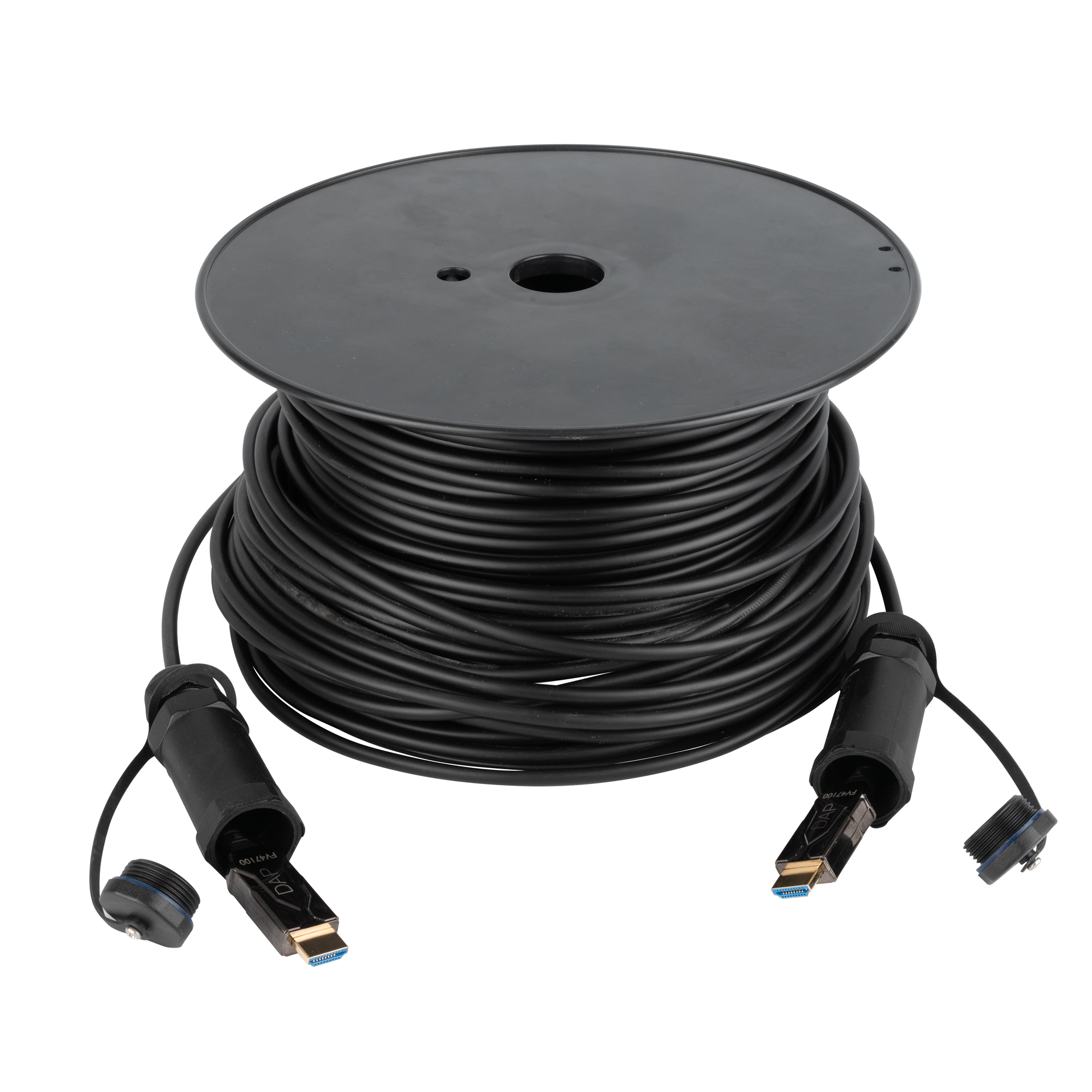 Cable de fibra blindado HDMI 2.1 AOC 8K (100 m – Blindado – Chapado en oro) FV47100