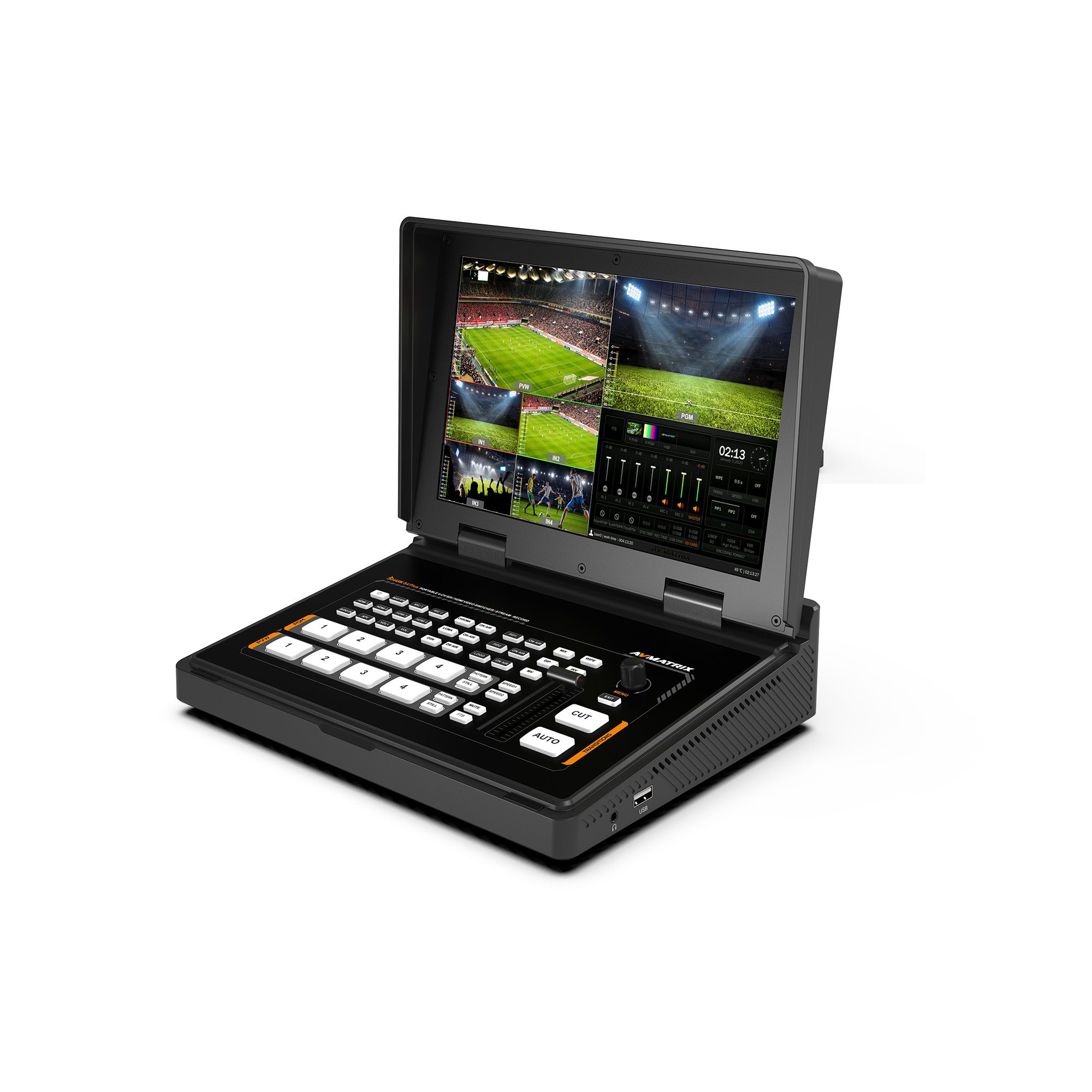 SHARK S4 PLUS-4-CH SDI/HDMI Video Switcher